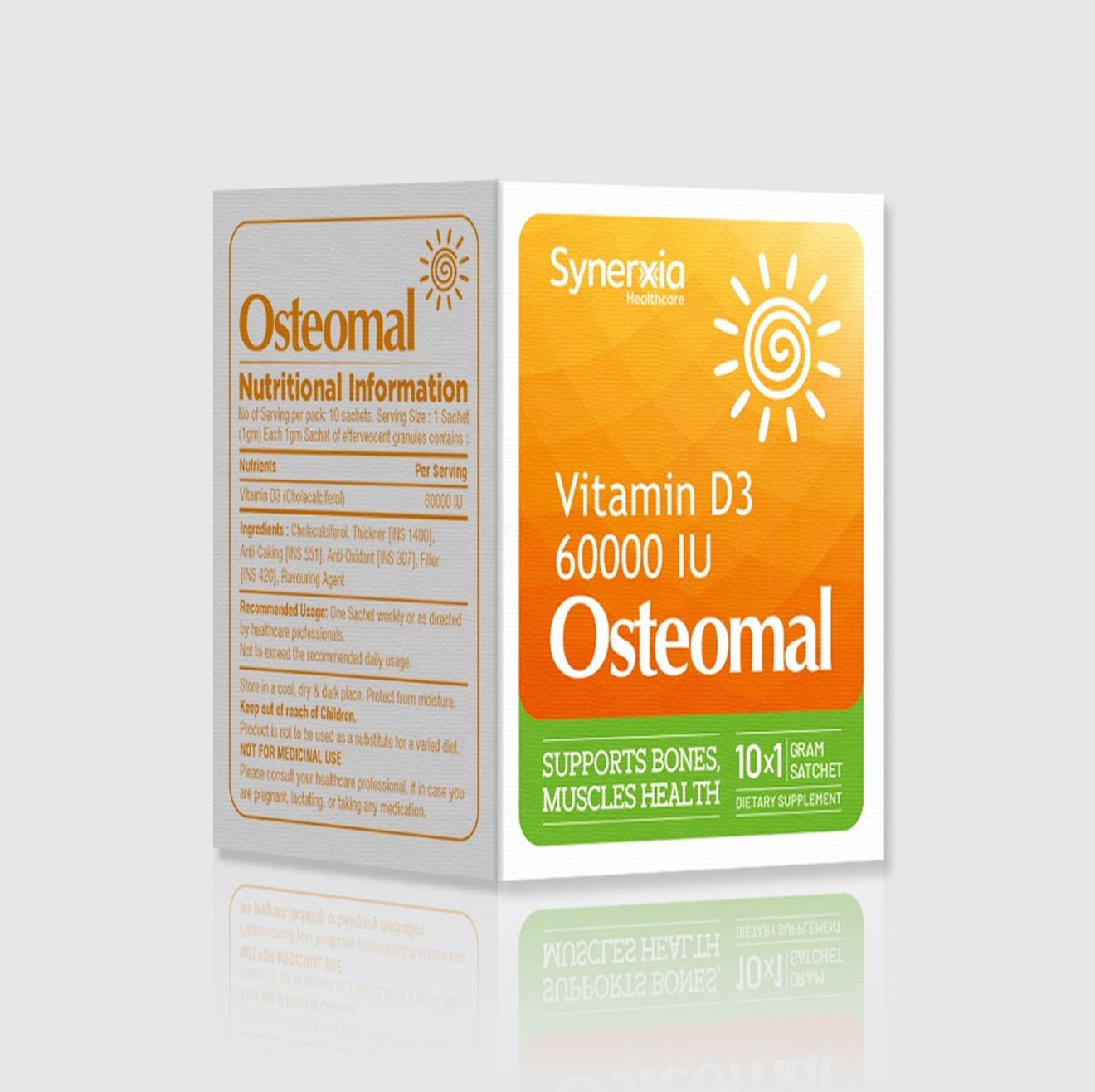 Osteomal – Vitamin D3 60000 IU Sachet